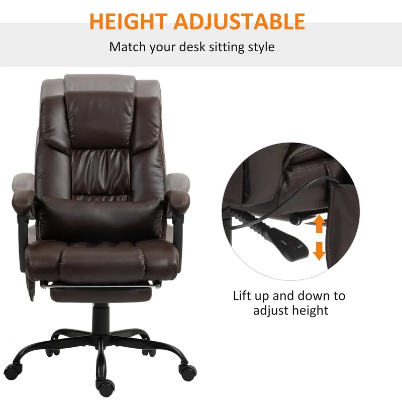 Massage Office Chair with 6 Vibrating Points — photo 4