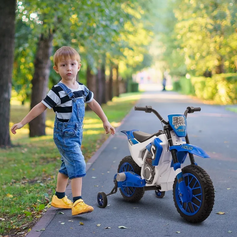12V Kids Motorcycle w/ Treaded Tires — photo 4