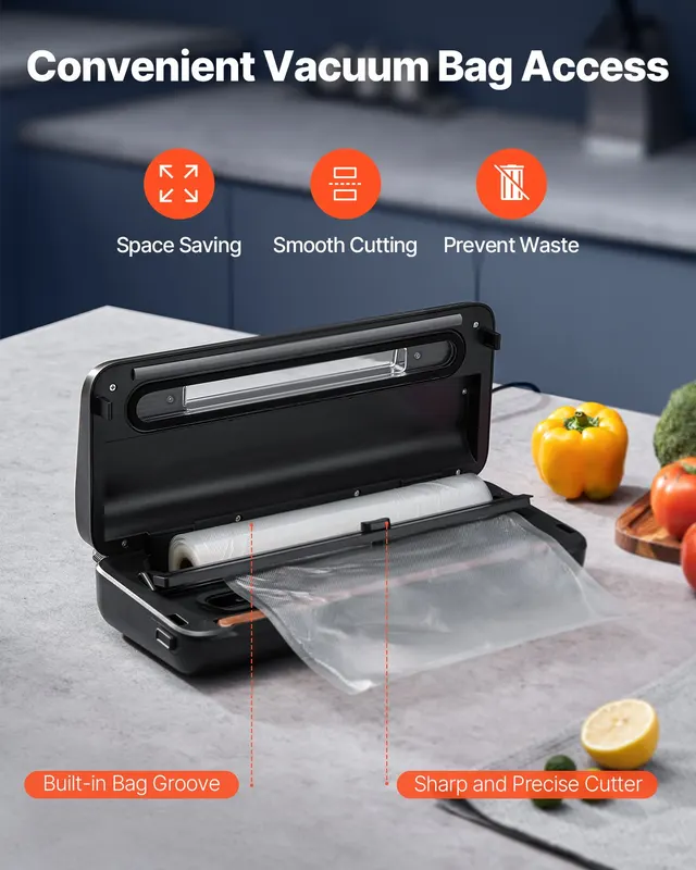 7-in-1 Vacuum Sealer Machine Fast-compact Automatic Food Saver β photo 3