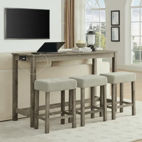 59 Inch Bar Table — Dining Table
