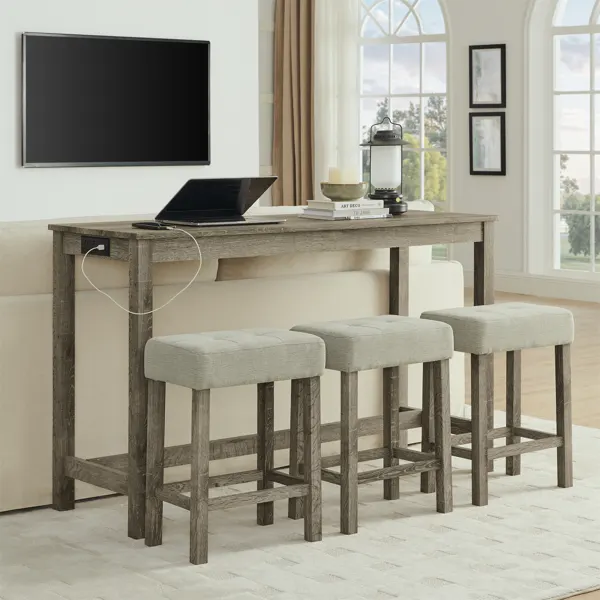 59 Inch Bar Table — Dining Table