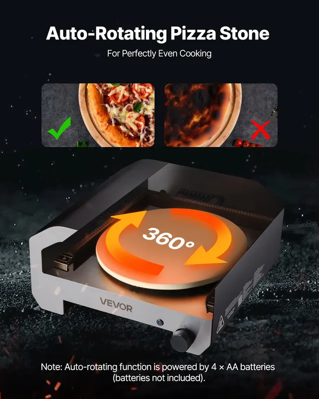 Outdoor Pizza Oven — 16 in Propane Gas Pizza Maker — photo 3