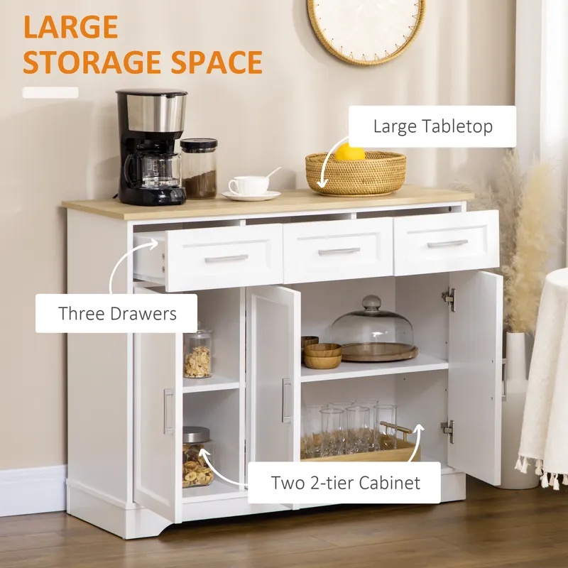 Modern Kitchen Sideboard Buffet Cabinet with Storage β photo 7