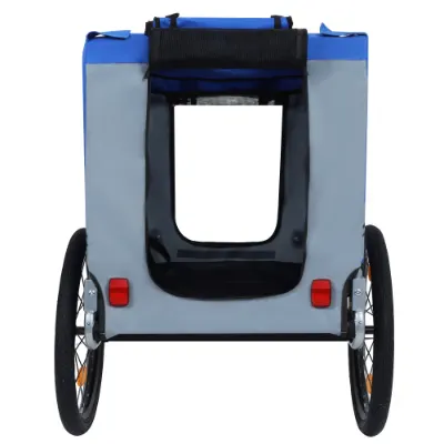 Large Folding Bike Trailer for Dogs 120LB Capacity All-terrain β photo 7