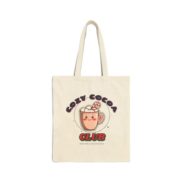 Cozy Cocoa Club Tote Bag