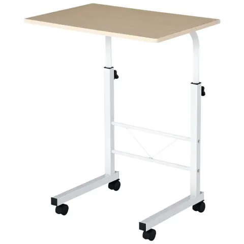 Mobile Standing Desk with Adjustable Height