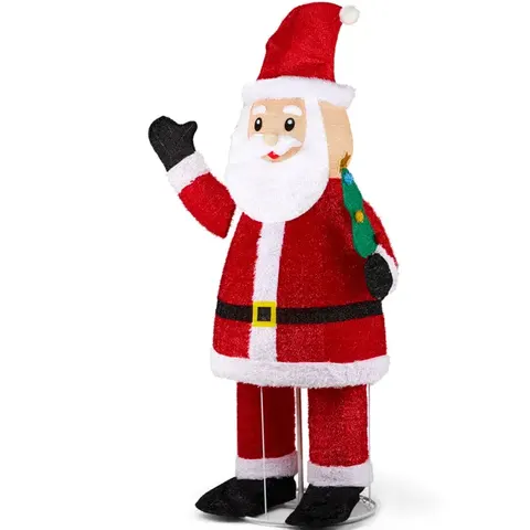 6FT Lighted Santa Christmas Yard Decorations