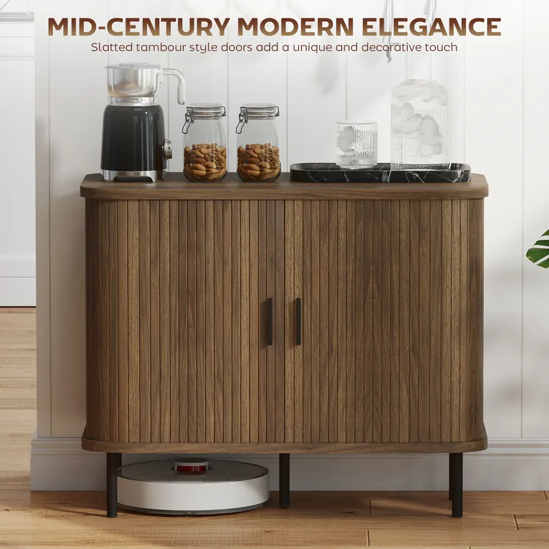 35.4" Sideboard Buffet Cabinet with Storage — photo 4