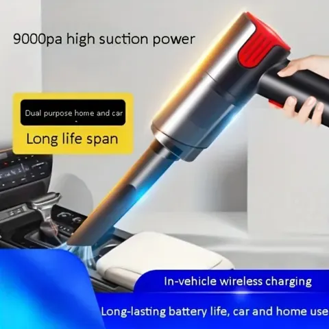 Wireless-silver Car Vacuum Cleaner Wireless Usb Charging Car
