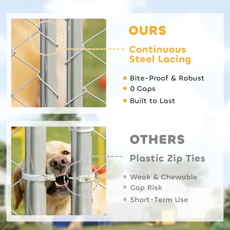Heavy Duty Outdoor Dog Kennel with Waterproof Roof — photo 8