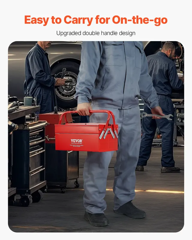 Metal Tool Box — 14-inch — photo 5