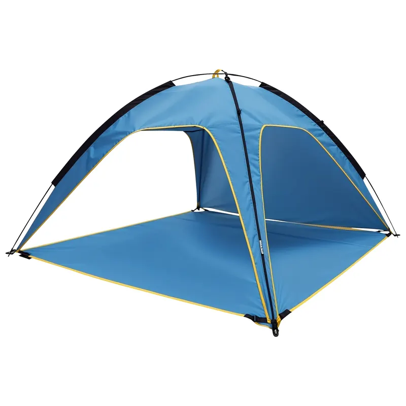 4-6 Person Beach Tent Canopy with 3 Door Openings Carry Bag