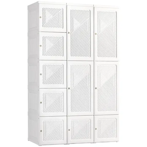 Portable Wardrobe Closet — Folding Clothes Storage Organizer