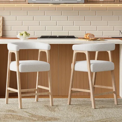 26 Seat Height Bar Stools with Back