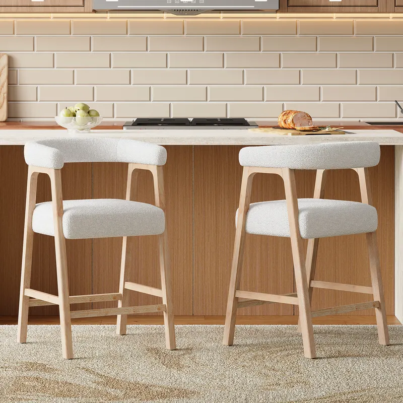 26 Seat Height Bar Stools with Back