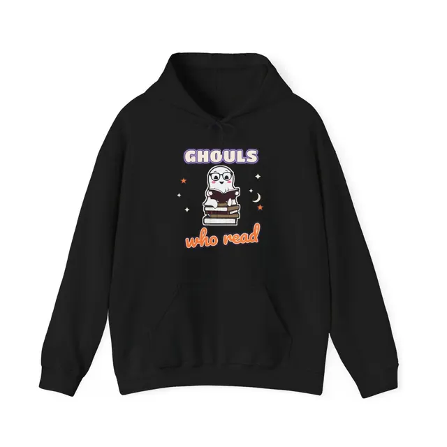 Ghouls Who Read Hoodie