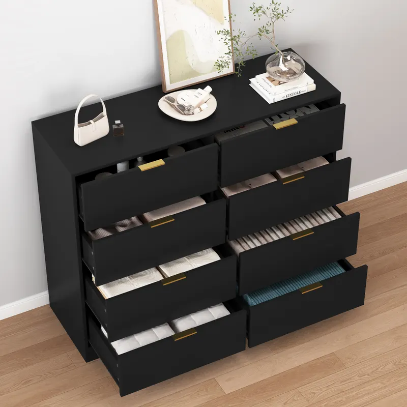 8 Drawers Dresser for Bedroom — Wood Bedroom Dresser Modern — photo 4