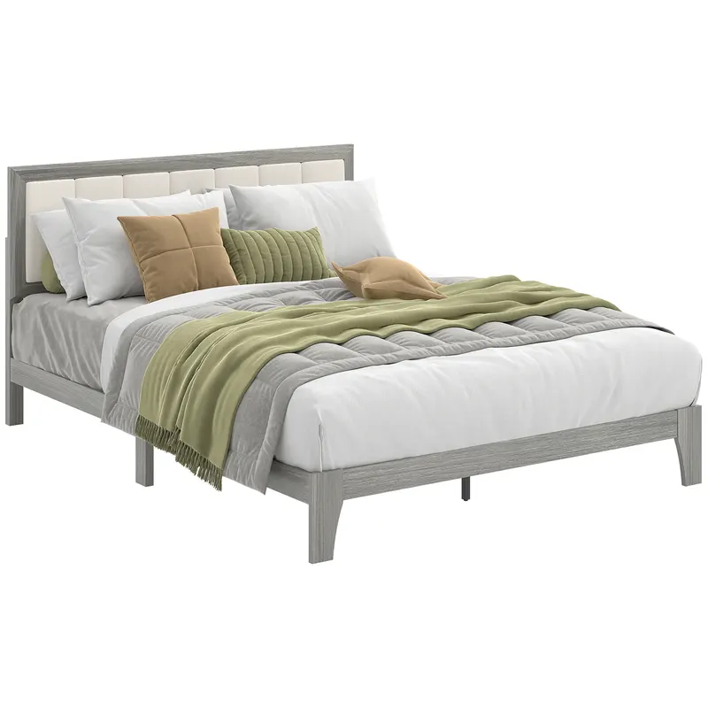 Queen Bed Frame with Headboard Queen Platform Bed Frame