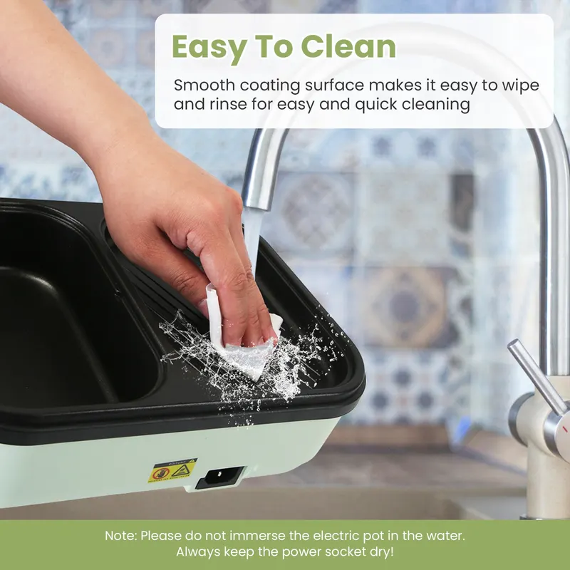Electric Hot Pot with Grill 2-in-1 Hot Pot and Frying Pan β photo 6