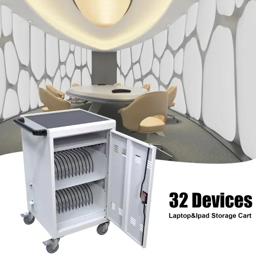 30 2Bay Mobile School Charging Cart Station for Chromebook