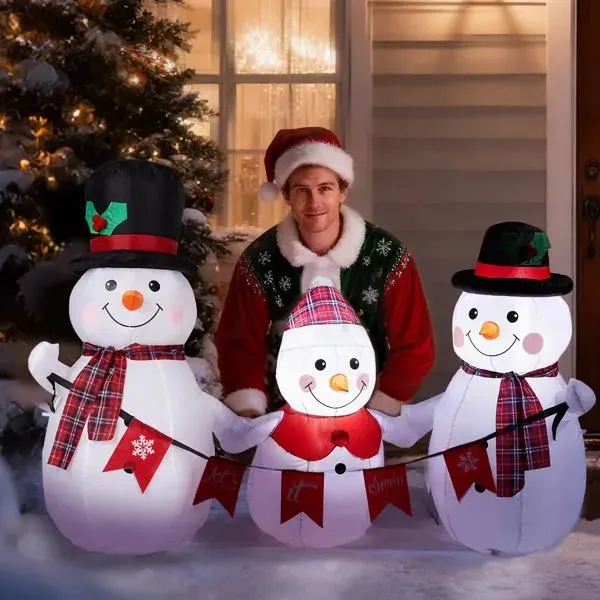 6.2FT Lighted Christmas Inflatable Decoration — photo 2
