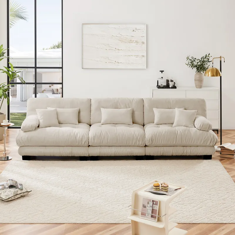 3-Seater Sectional Sofa Modular Deep Seat Sofa Couch β photo 4