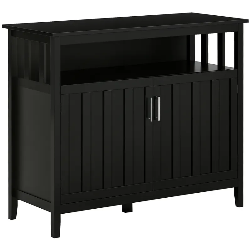Sideboard Buffet Cabinet — Coffee Bar Cabinet with 2 Doors