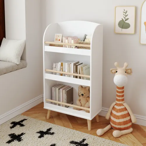 Fiber Board Children's 3-layer Bookshelf β photo 6