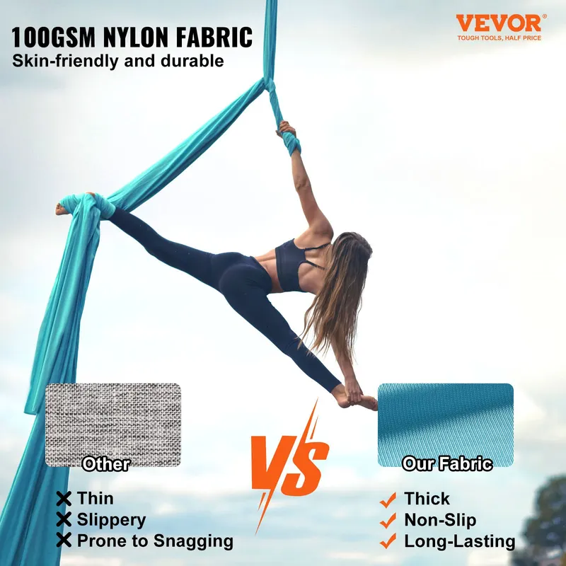 Aerial Silk & Yoga Swing — 11 Yards — photo 2