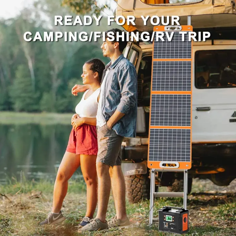 300W Power Station & 100W Foldable Solar Panel — photo 5