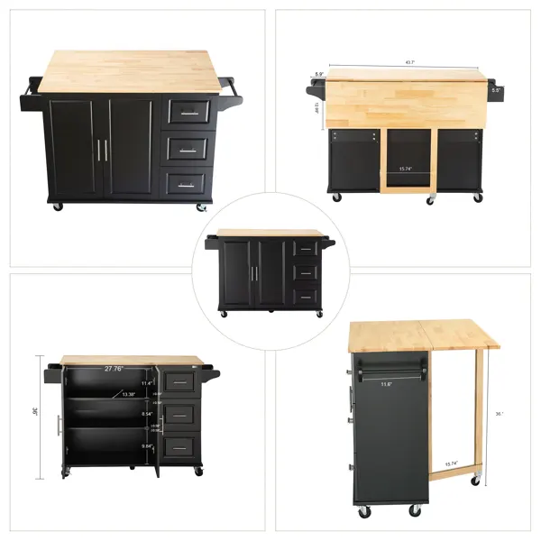 Kitchen Island & Kitchen Cart β Mobile Kitchen Island β photo 5