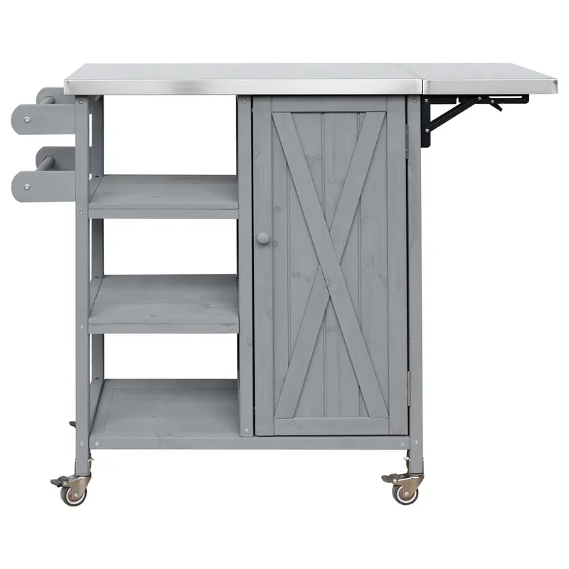 Foldable Outdoor Kitchen Island Patio Kitchen Island Outdoor — photo 5