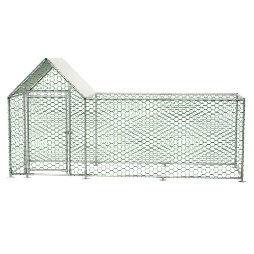 Poultry Habitat Cage with Lid for Chicken Coop — photo 8