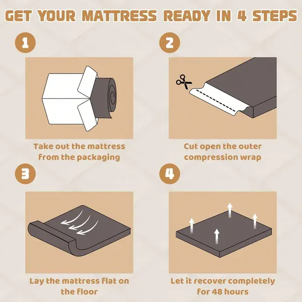 Japanese Floor Mattress β 100% High Density Comfortable Foam β photo 6