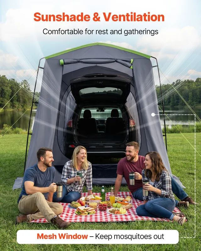 Large SUV Tent for 5–9 Person — 10.6 X 8 FT All-season SUV — photo 3