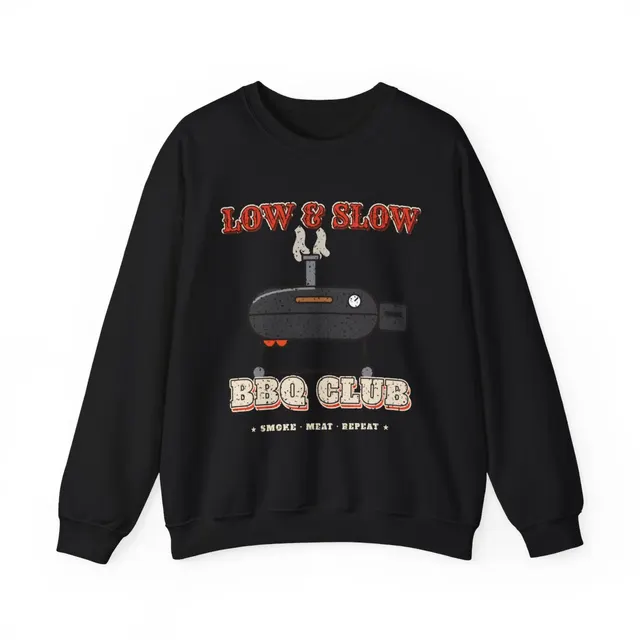 Low and Slow BBQ Club Crewneck Sweatshirt