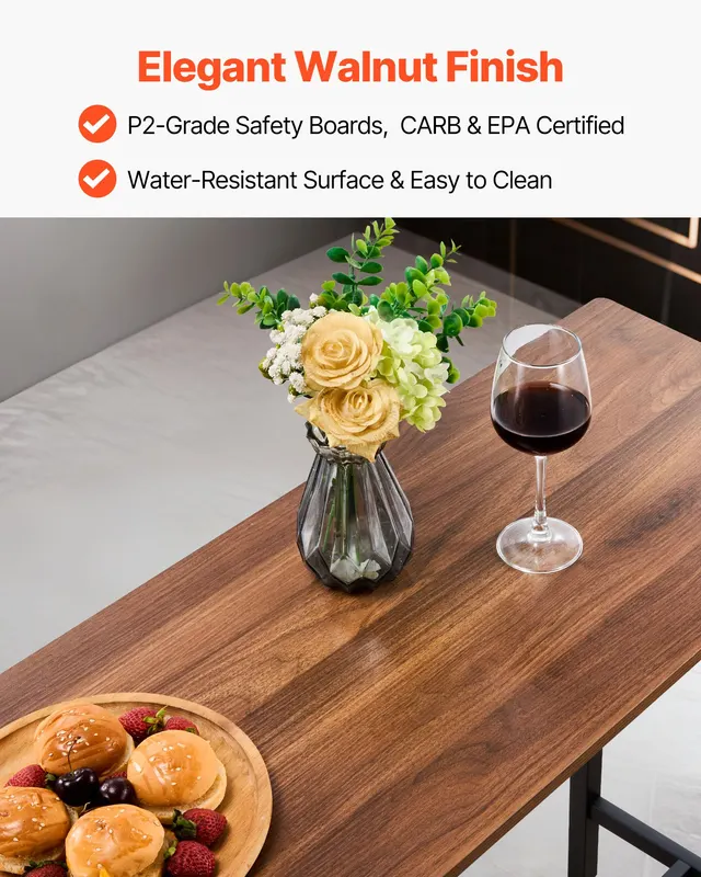 Bar Table — 3PCS 47″ Bars Tables Set — photo 4