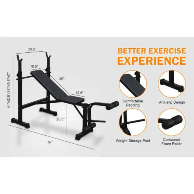 Olympic Weight Bench Full Body Workout for Your Home Gym — photo 5