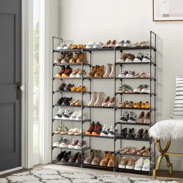 9 Tiers Shoe Rack Storage Organizer Shoe Shelf Organizer — photo 3