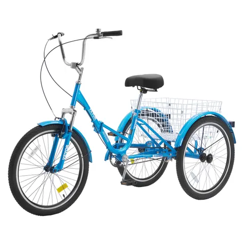 Folding Adult Tricycle β 24-Inch Adult Folding Trikes