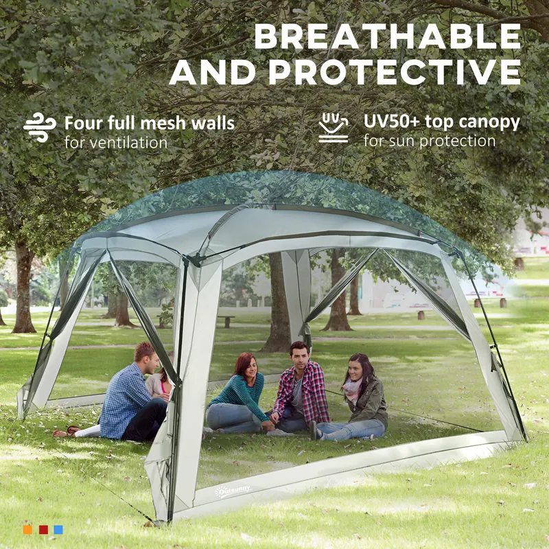 Screen House — UV50+ Screen Tent with 2 Doors & Carry Bag — photo 7