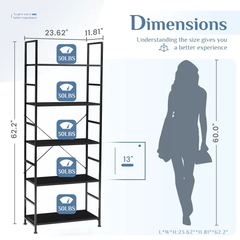 5-storey Bookshelf β photo 2