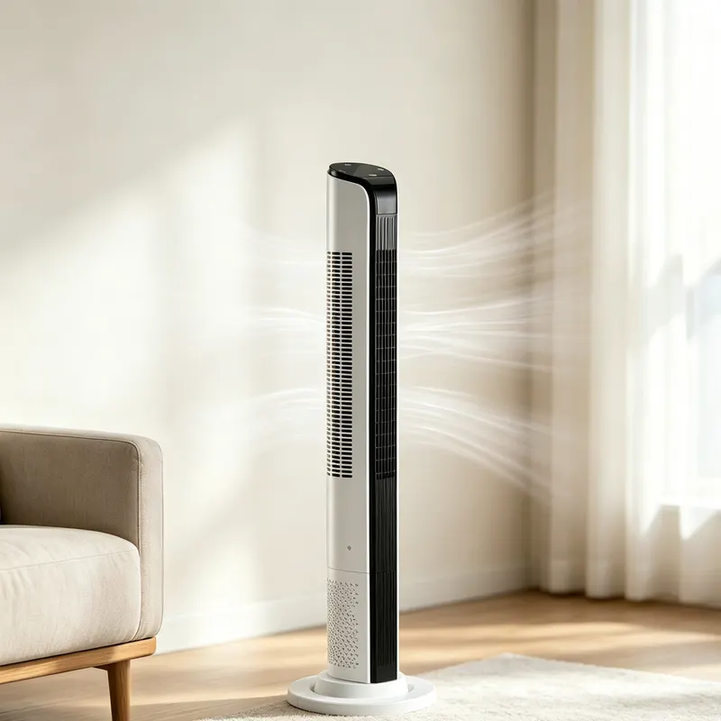 42 Inch Smart Tower Fan — 110V 65W All-copper Motor Bladeless — photo 6