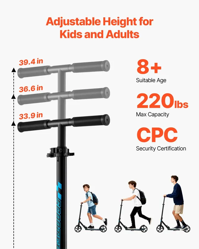 Kick Scooter for Kids Ages 8+ — Teens & Adults — photo 4