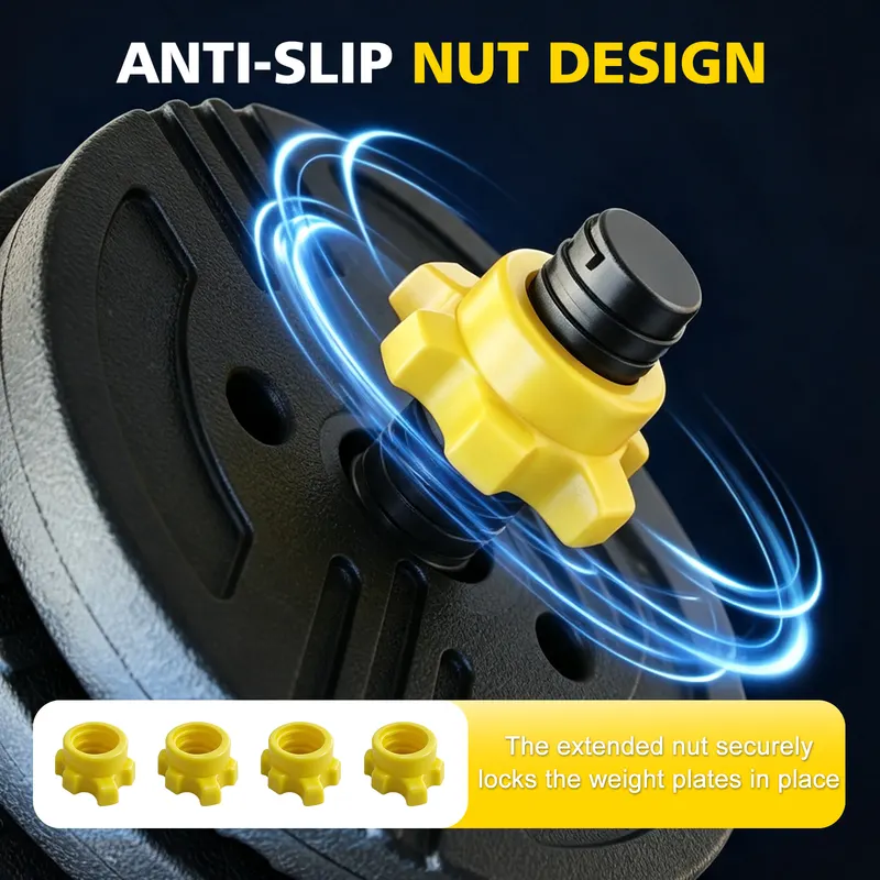 Adjustable Dumbbells β 45 Lbs Free Weight Set with Connector β photo 2