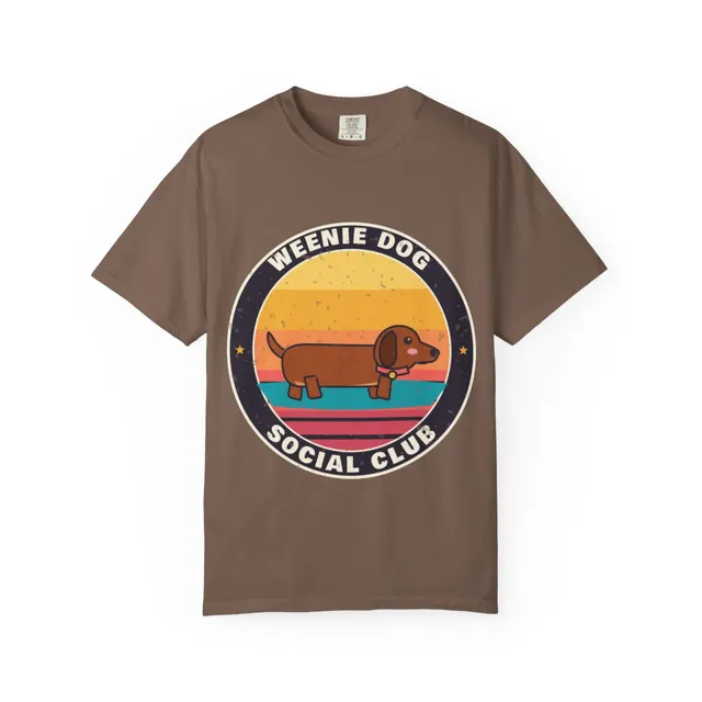 Weenie Dog Social Club Comfort Colors® Tee