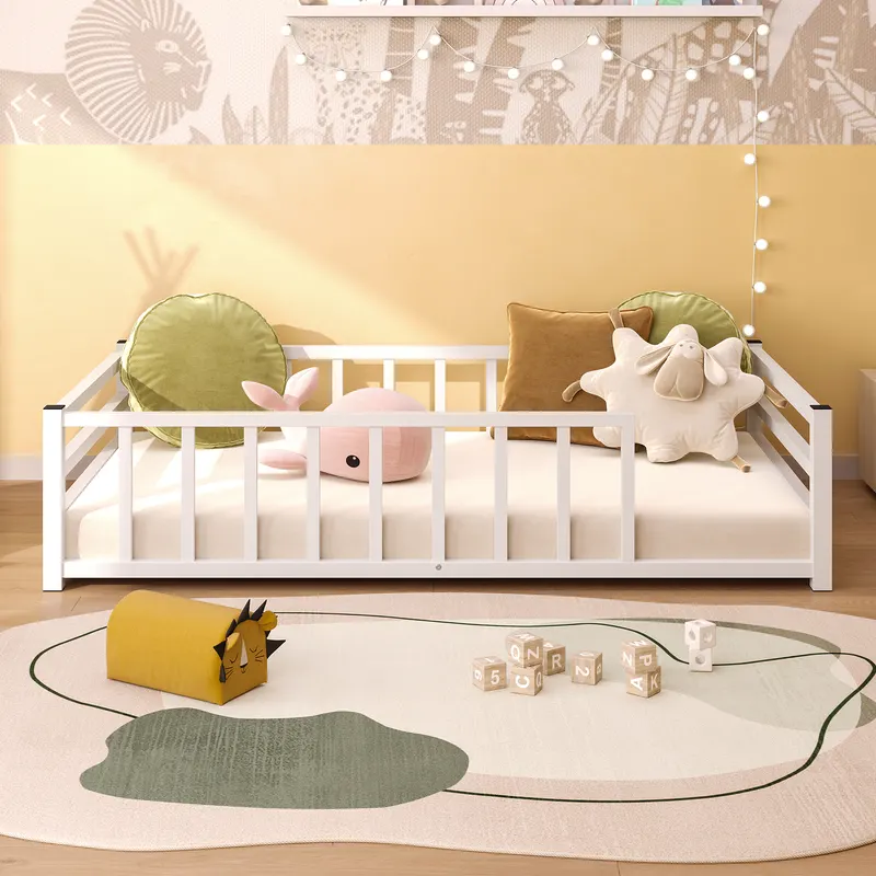 Twin Size Floor Bed β Low Profile Metal Platform with Heavy Duty β photo 7