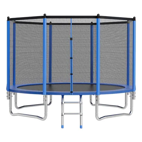 Outdoor Trampoline — 12FT Round Recreational Trampoline
