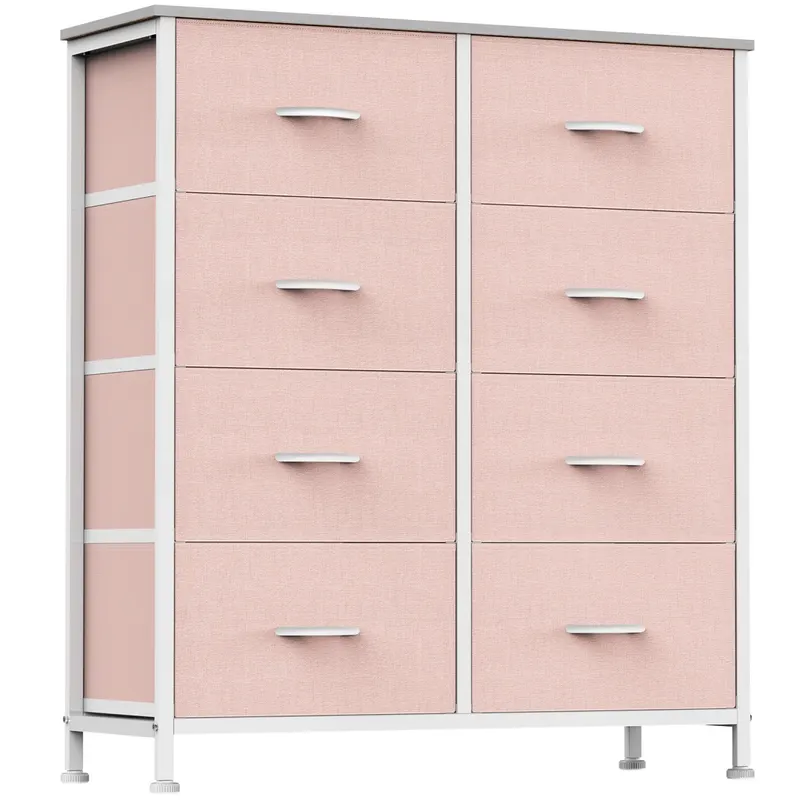 Tall Dresser Fabric Storage Tower