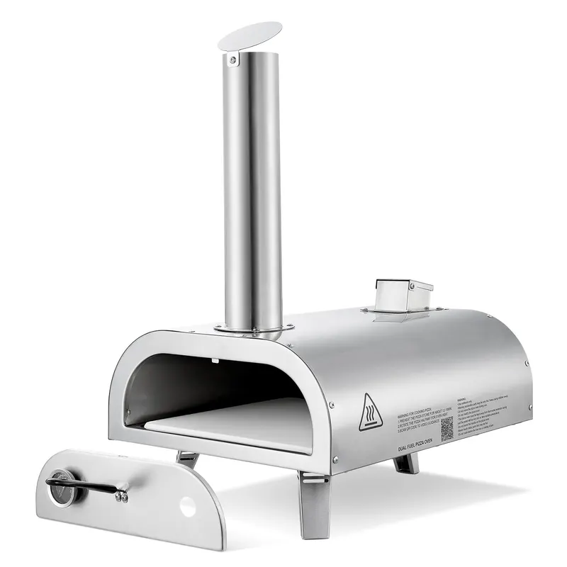12' Outdoor Pizza Oven Portable Pellet/gas Pizza Oven — photo 2